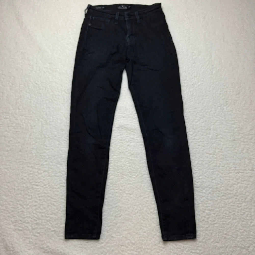 Lucky Brand Brooke Legging Jean Womens 2/26 Black 7W12754 Skinny Denim Pants‎